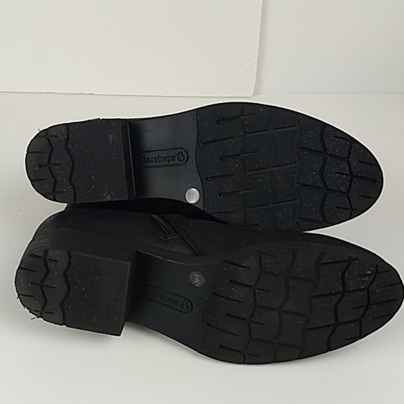Beartraps Black Ankle Boots Size 8W - Picture 6 of 8